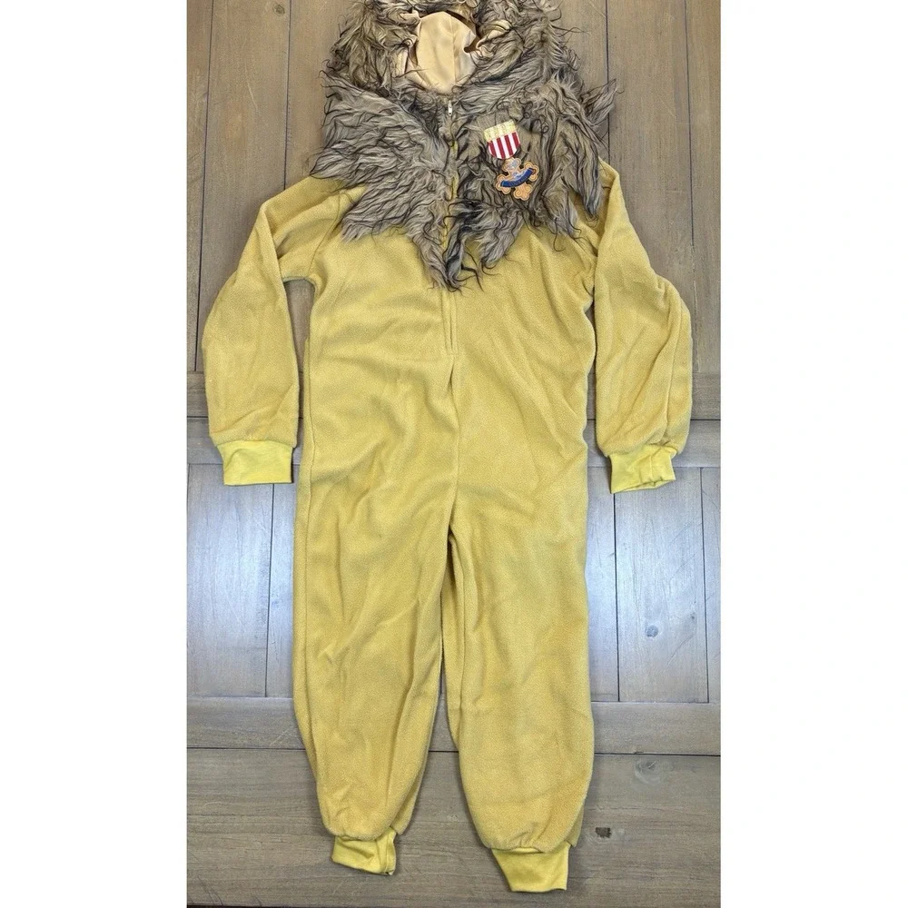 The Wizard Of‎ Oz Cowardly Lion Costume Kid's Small 6-8 Zipsters Halloween Plays